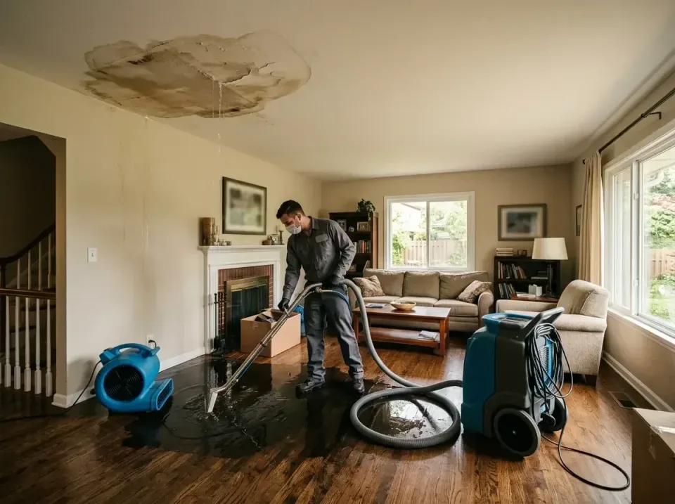 attic-pipe-burst-ceiling-drip-008 — frequently asked questions, Water Damage Restoration & Carpet Care in Hamburg, PA